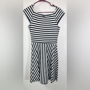 Armani Exchange Blue and white striped mini summer dress!